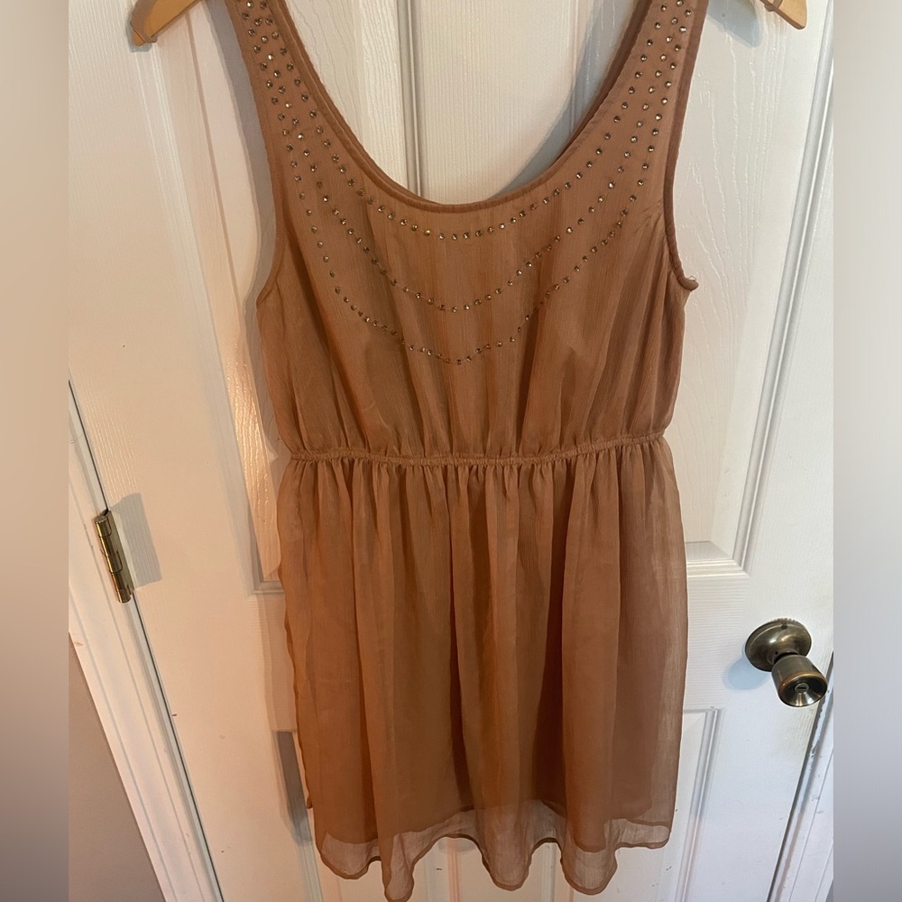 Forever 21 flowy tunic with embellishments
